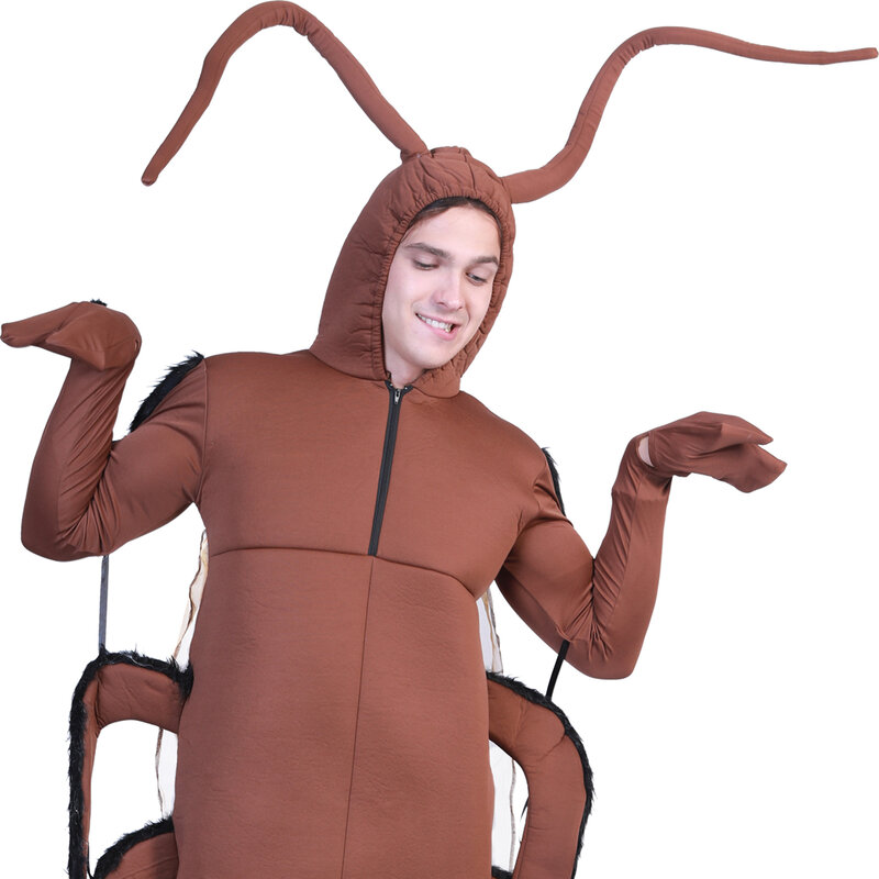 Nuovo divertente gruppo familiare Cosplay carnevale scarafaggio Costume adulti Unisex animale tuta Costume di Halloween per bambini adulti regalo