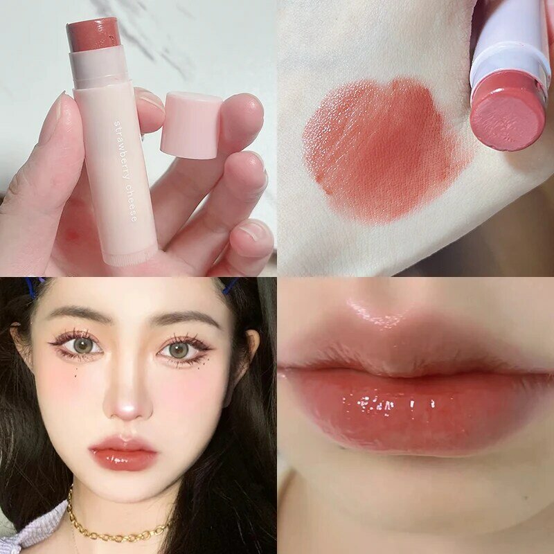 Jelly Colored Lip Balm idratante Clear Lip Primer rossetto Anti-essiccazione idratazione tenera cura delle labbra Lip Gloss Tint Cosmetics