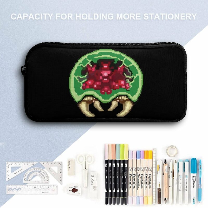 Super Metroidss For Sale Secure Cozy Pencil Case 3 in 1 Set 17 Inch Backpack Lunch Bag Pen Bag Travel Classic