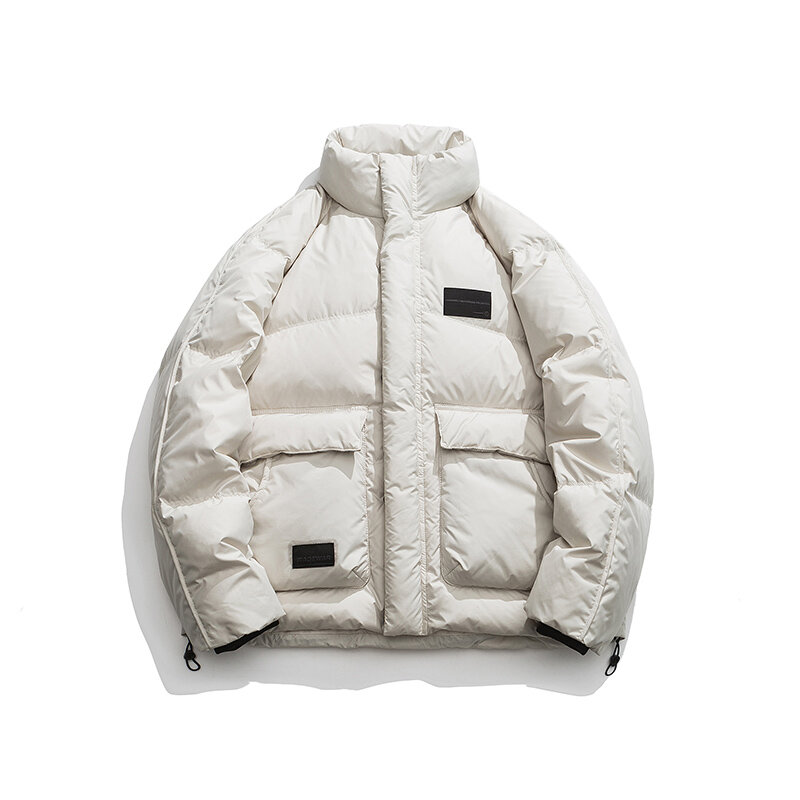 Jaqueta japonesa de 5 cores, jaqueta monocromática, inverno