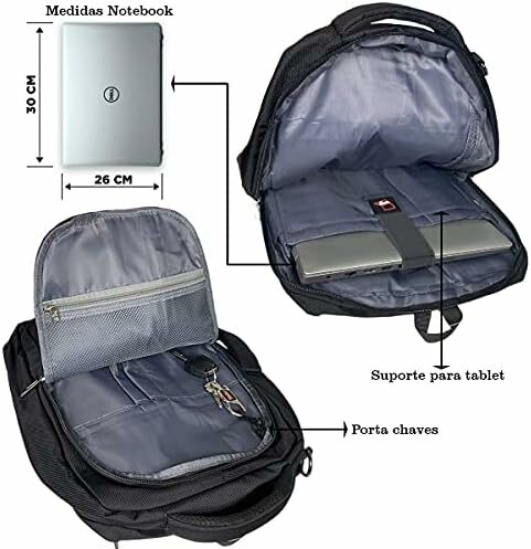 Maleta esecutivo Masculina reforcuda Notebook 3 Em 1 Mini airco Mini ac condizionatore d'aria portatile ac