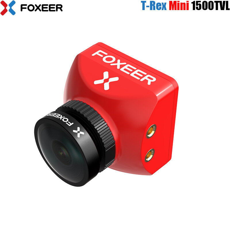 Камера Foxeer T-Rex Mini 1500TVL 6 мс с низкой задержкой CMOS 2MP 4:3/16:9 PAL/NTSC переключаемая Супер WDR FPV Для дрона летательного аппарата