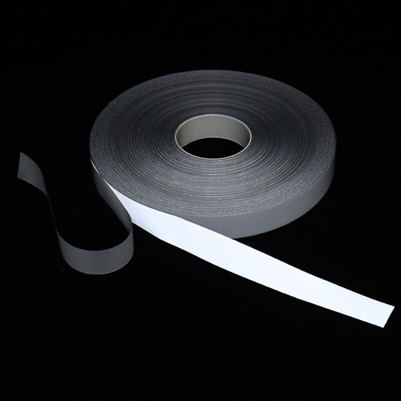 Segurança Reflective Heat Transfer Vinyl Film, DIY Silver Iron em fita reflexiva para vestuário