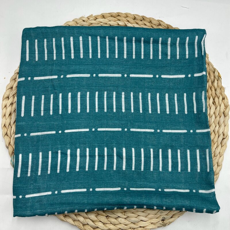 Customized Bamboo Cotton Swaddle Blanket Muslin
