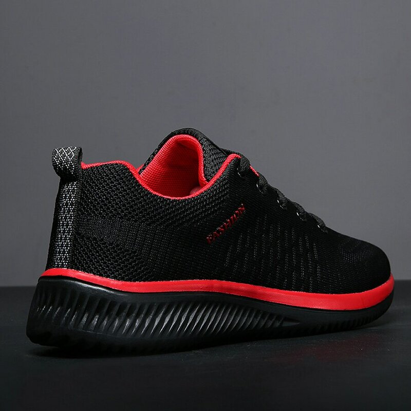 Men Running Walking Knit Shoes Women Fashion Casual Sneakers Breathable Sport Athletic Gym Lightweight