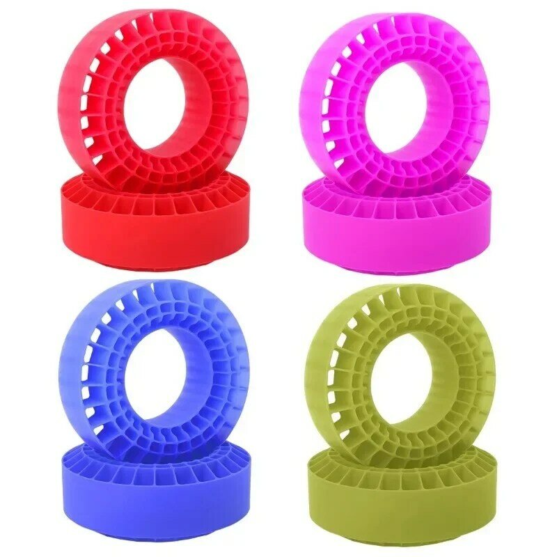 Waterproof Silicone Rubber Tire Inserts 108mm DIY Insert Foam Fit 1.9" Wheel Tires For 1/10 RC Crawler Axial SCX10 Capra TRX4