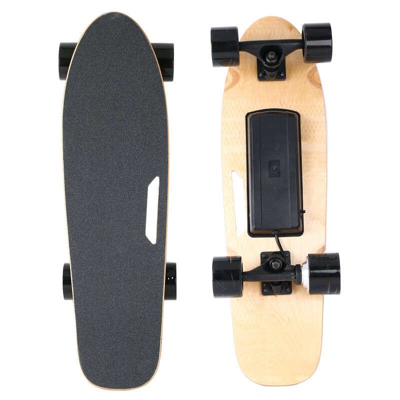 Electric Skateboard Electric Longboard with Remote Control 350W Hub-Motor 40km/h Top Speed 4 Speeds Adjustment