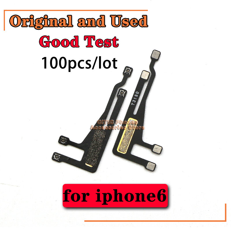 100pcs/lot WiFi Antenna Flex Cable For iPhone 6 6G 4.7'' Signal Ribbon Replacement Parts Wholesale