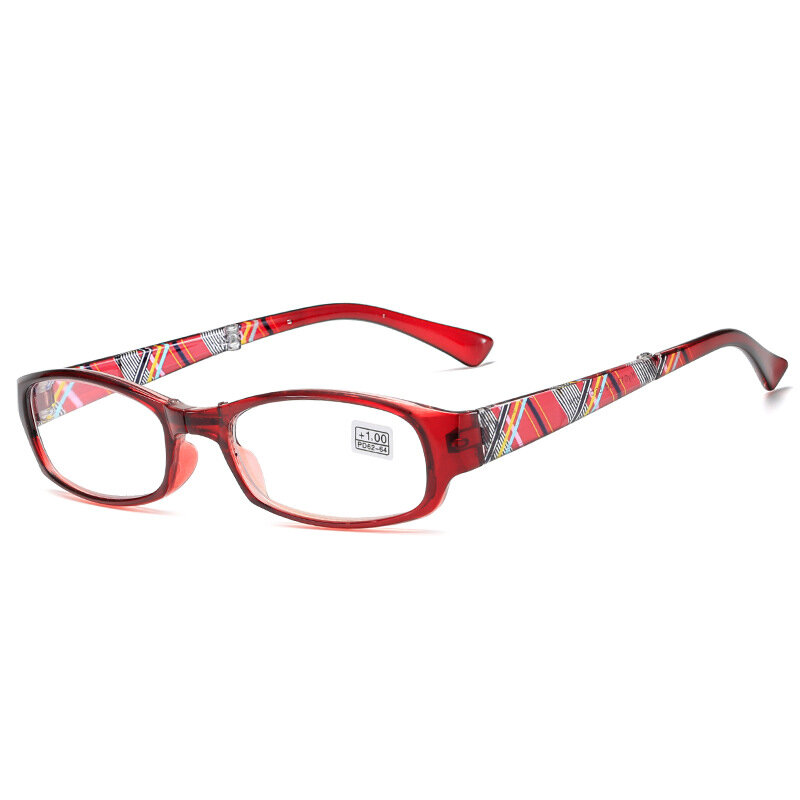 Складные женские очки для чтения с защитой от синего света, складные и портативные ультратонкие прозрачные очки для пожилых людей