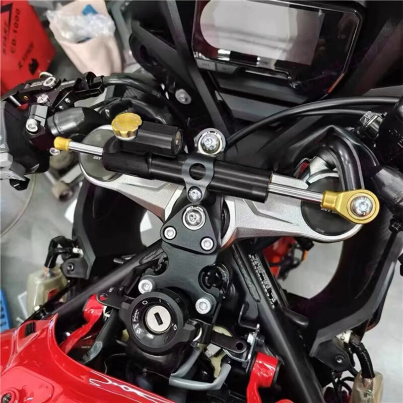 Алюминиевые амортизаторы рулевого управления CNC для мотоцикла, стабилизирующий кронштейн, монтажный комплект для HONDA CBR650R 2019-2023 2020 2021 2022