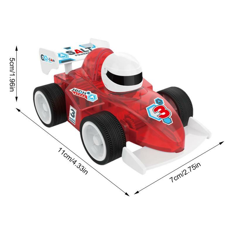 Race Car Toy For Kids Salt Water Engine Toy Car 5 Years Old Student-Handmade Racing Auto Technology Racing Car Learning Toy
