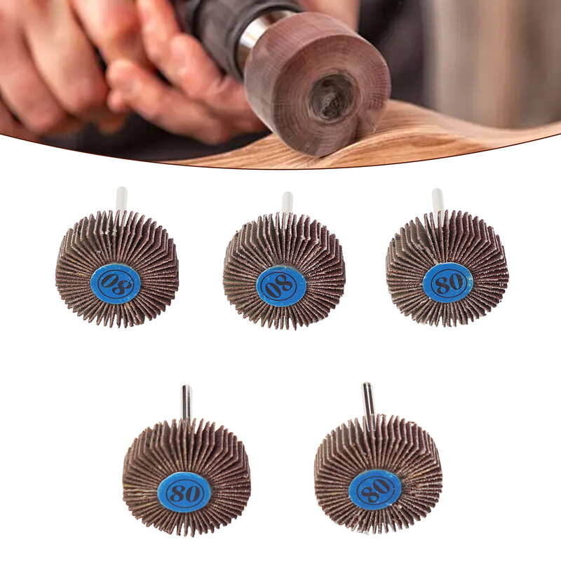 Sandpaper Flap Wheels For Rotary Tool Cleaning Paint Removal Polishing For Deburring For Angle Grinder Polishing