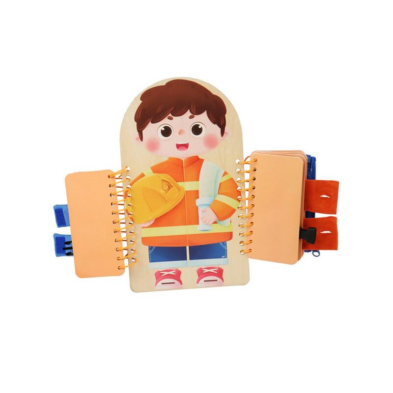 Travel Toy Busy Board Learning Activity Toy, Educational Kids Busy Board Activity Board for Boys and Girls Baby Gifts
