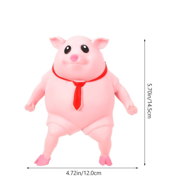 Wyciśnij różowe świnie antystresowa zabawka śliczne wyciskane zwierzęta Śliczna świnka lalka zabawka antystresowa dekompresyjna zabawka dla dzieci