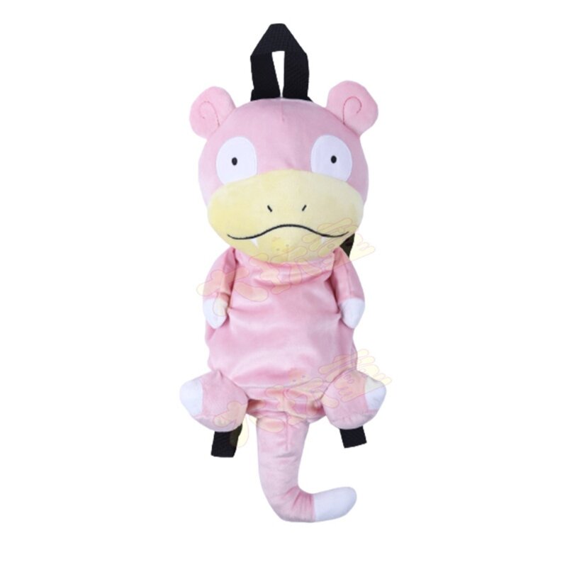 POKEMON Slowpoke Plush Toy Backpack Kappy Beast Nerd Hippo Little Fire Dragon Bag Shoulder Bag Schoolbag Slowpoke Doll Toys