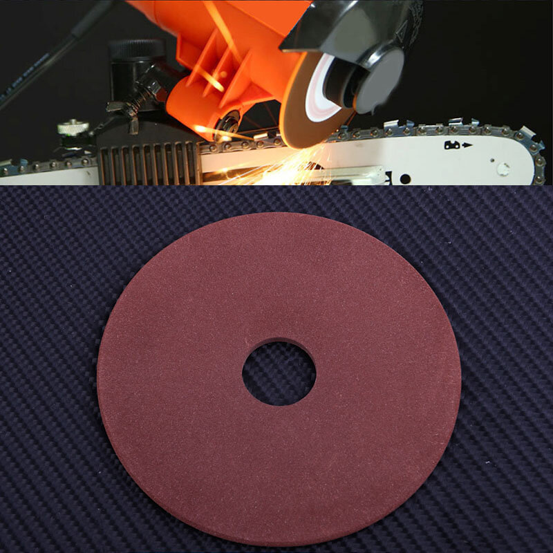 Afilador de disco de rueda de molienda, motosierra no tejida para paso de 325, 3/8 pulgadas, disco de rueda de molienda de alta calidad, 105mm x 22mm