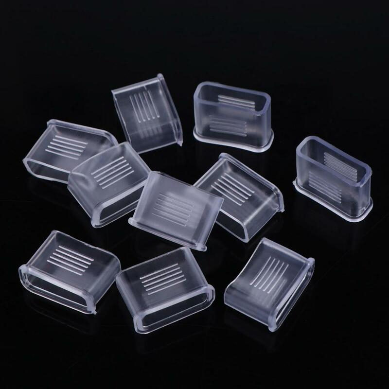 10pcs Referee Whistle Cover Transparent Whistle Cushioned Mouth Grip Soccer Referee Whistle Protective Accessories
