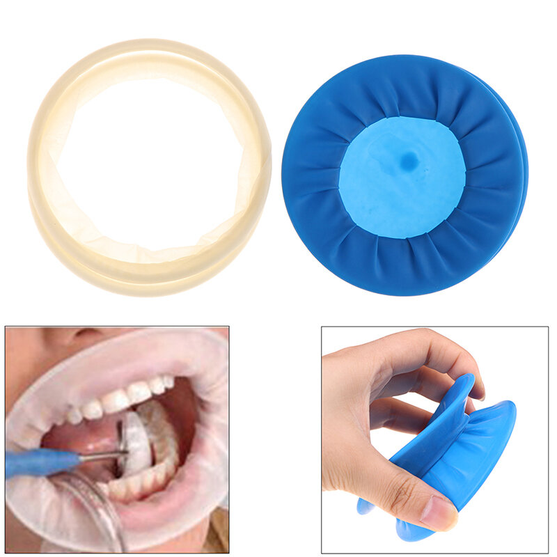1 stücke Zahn Mund öffner O-Form Einweg Zahn lippen Retraktor Zahn gummi sterile Zahn zähne Mundhygiene Pflege