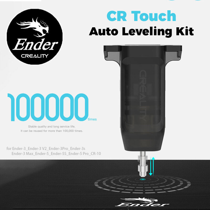 Crealidade-CR Toque Cama Auto Nivelamento Kit Sensor, Mainboard Impressora 3D, 32 Bit, V4.2.2, V4.2.7