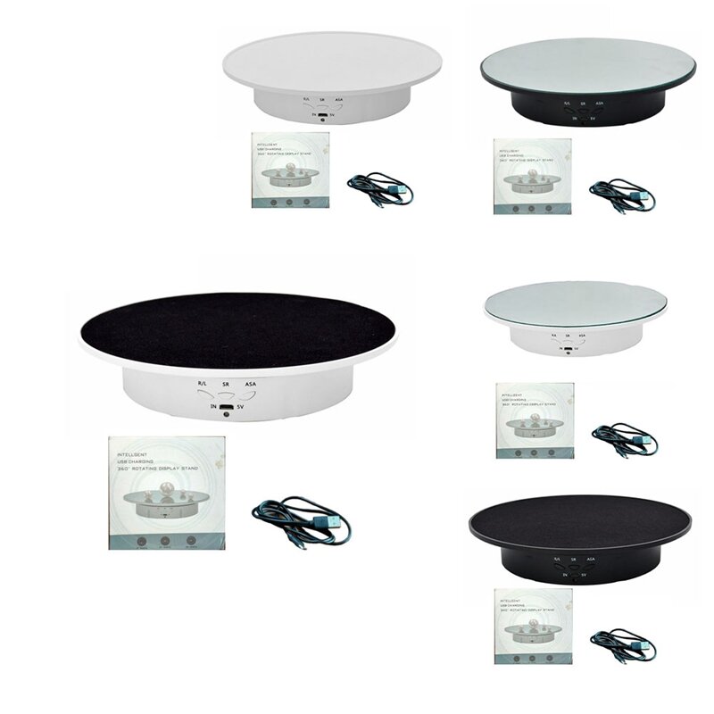 Живые ювелирные изделия артефакты видео Электрический вращающийся стол панорамный стол простое в использовании