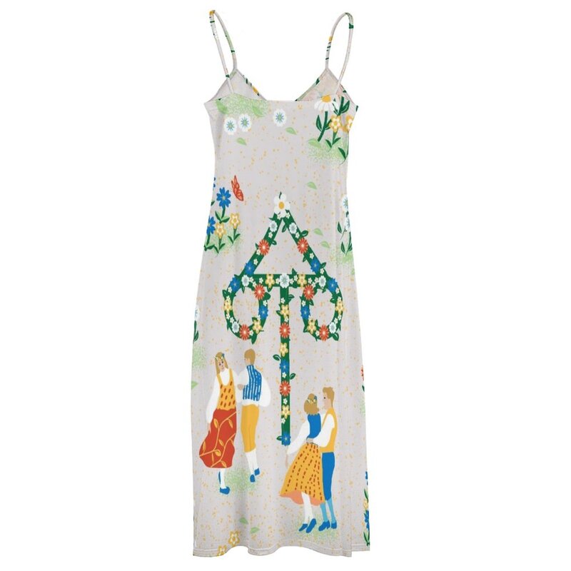 Midsummer Maypole Dance Sleeveless Dress dress for women summer elegant party dress for women 2023 dresses summer woman 2023