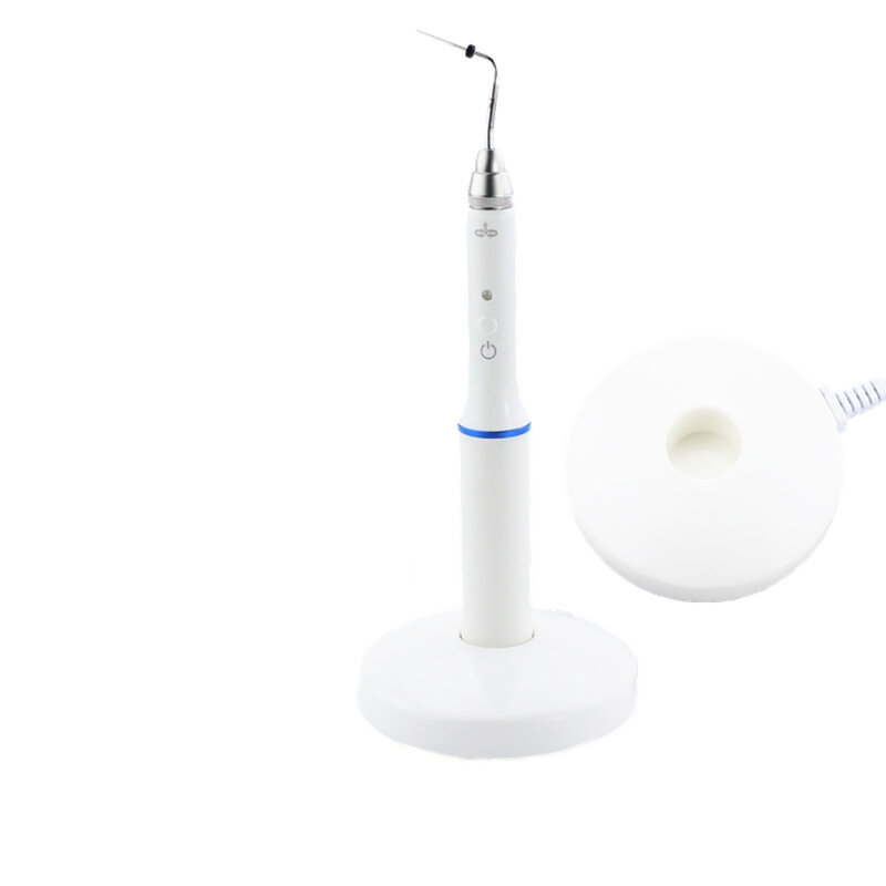 Беспроводная система обтурации Гутта перча, эндододонтическая ручка с подогревом, 2 наконечника, Быстрое нагревание за 3 секунды, стоматологическая лаборатория