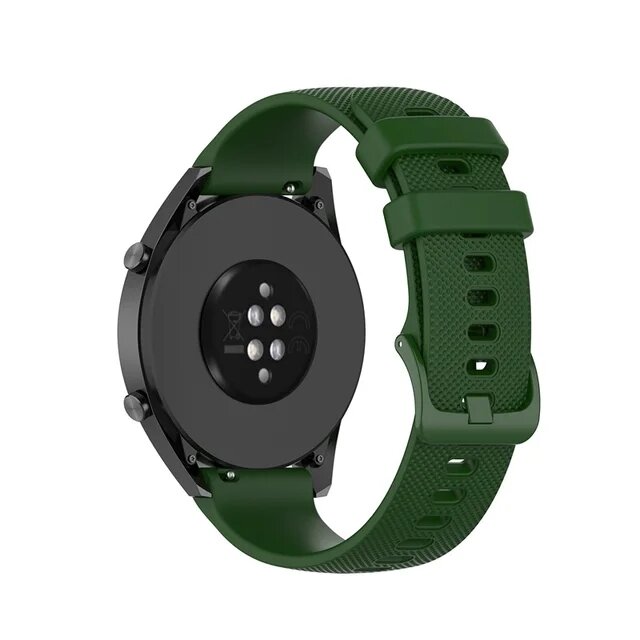 Correa de silicona para reloj inteligente, pulsera de repuesto de 20mm para Garmin Vivomove Style hr Sport Trend Luxe Sport