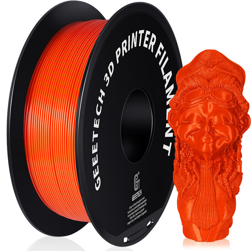 GEEETECH PETG 1kg 1.75mm bobina filo stampante 3D filamento 2.2LBS, imballaggio sottovuoto, materiali di stampa 3d plastica vari colori