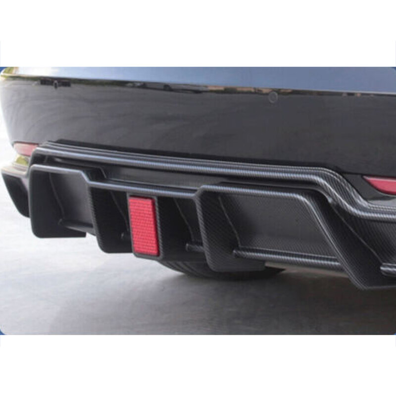 Spoiler posteriore compatibile con 2016-2019 Tesla Model 3 ricambi Auto Spoiler bagagliaio posteriore con nero chiaro 2016 2017 2018 2019