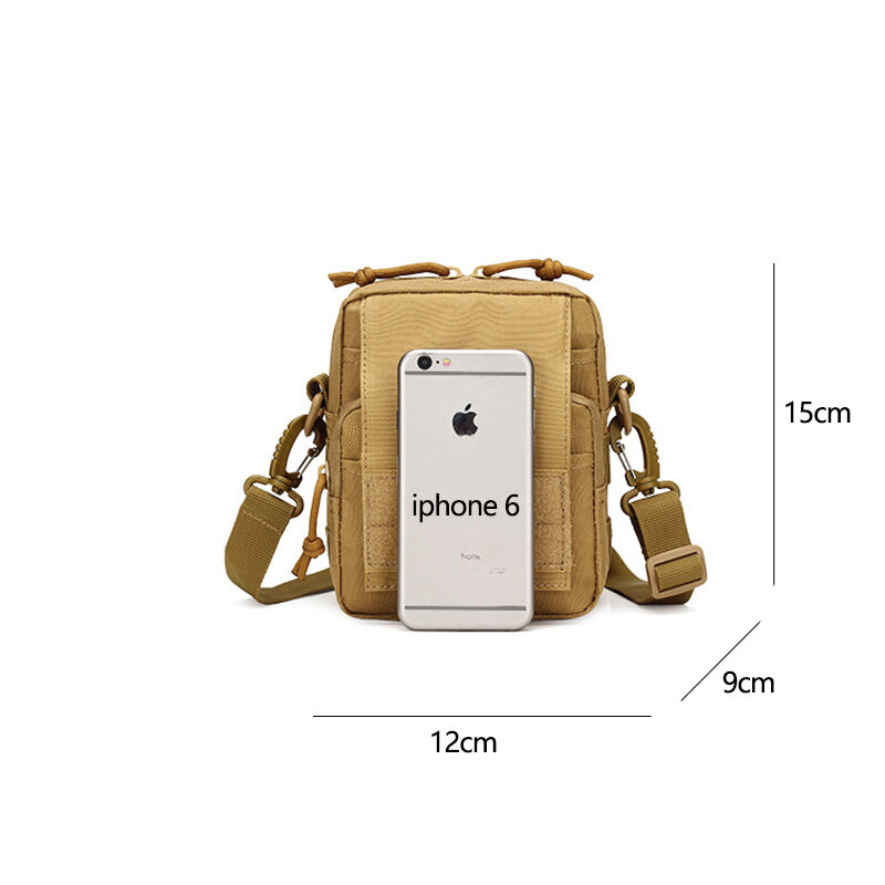 Sport all'aria aperta borsa monospalla Casual Camouflage Oxford marsupio borsa da viaggio per alpinismo borsa a tracolla