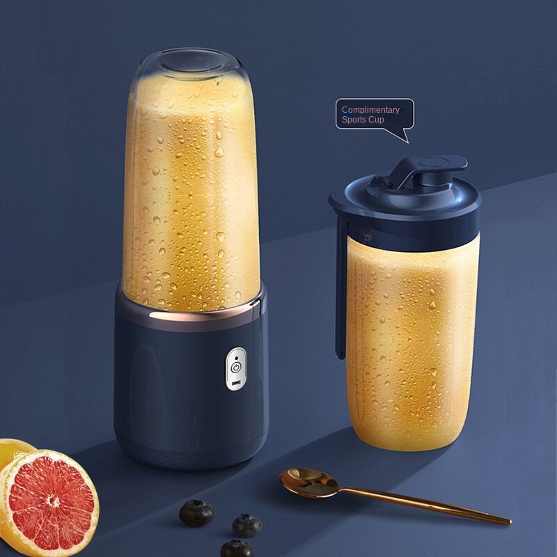 Exprimidor portátil con carga pequeña, máquina de jugo multifuncional para el hogar, taza de jugo