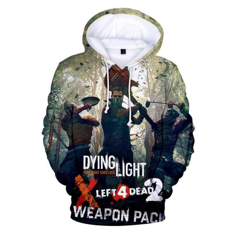 Dying Light Hoodie Long Sleeve Woman Man Sweatshirt 2022 Casual Style Hot Game Dying Light 2 Harajuku Streetwear 3D Clothes