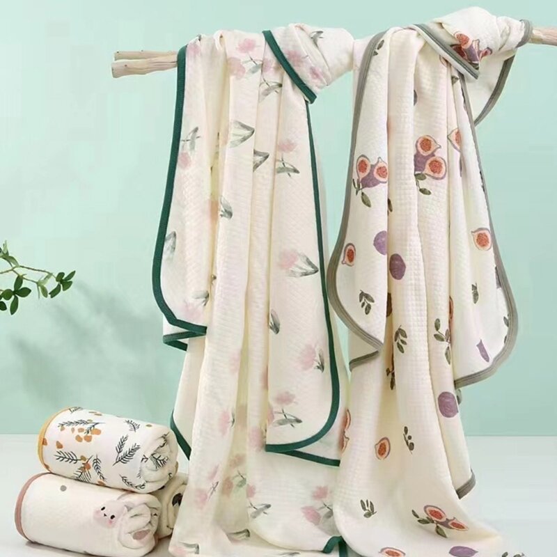 Soft Baby Blanket SwaddleWraps Quilt Stroller Blankets Baby SwaddleBlankets