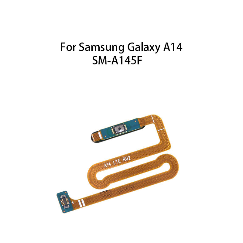 Orig Home Button Fingerprint Sensor Flex Cable For Samsung Galaxy A14 SM-A145F