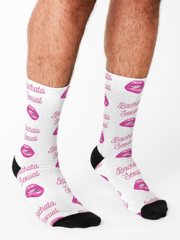 Bachata sexuelle Lippen 2 Socken ästhetische Luxus profession elle Laufs ocken für Mann Frauen
