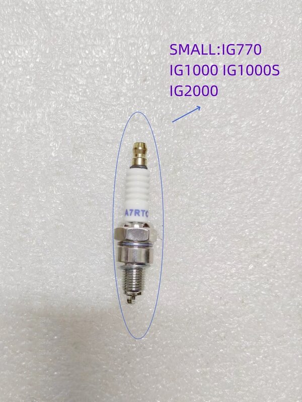 Bujía IG1000 IG2000, compatible con generador KIPOR IG770 IG1000 IG2000 IG2600 IG3000 IG6000, KGE1000TI-07300 de generador inversor