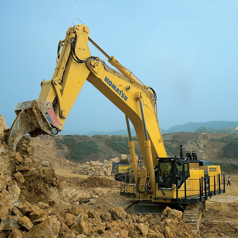 Equipamento Pesado Escavadeira Rock Boom e Braço, Peças de Maquinaria Construção Uso para Pedreira, Alta Qualidade