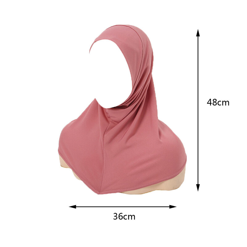 Undersjaal Hijab Cap Nek Moslim Vrouwen Sluier Dames Hijab Sjaal Tulband Moslim Mode Muts Voor Vrouwen Innerlijke Cap Jersey