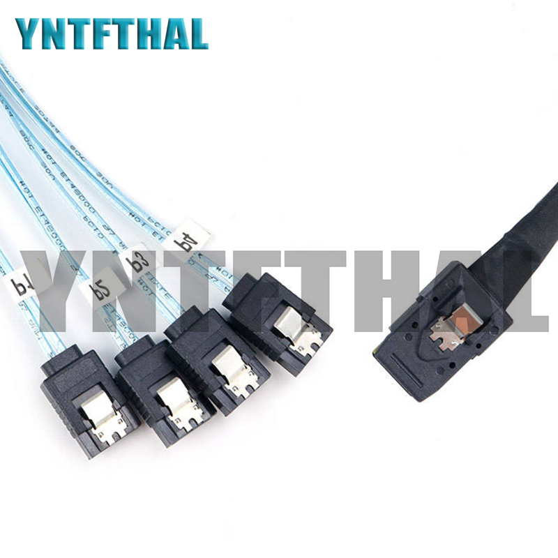 Cable de datos externo Mini SAS HD-8644 a SFF-8643, alta densidad, 1M/3,3 pies