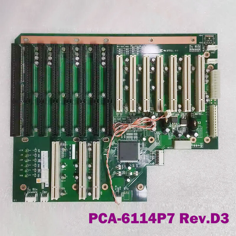 Placa base para controlador Industrial advantechera, PCA-6114P7 Rev.D3