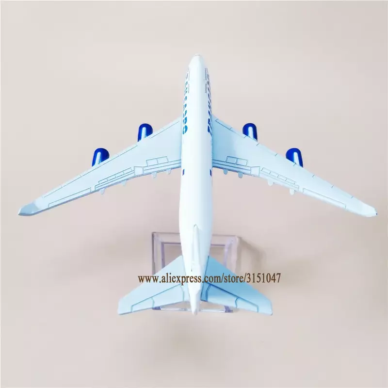 16Cm Air Russische Transaero Airlines B747 Boeing 747 Airways Airlines Metalen Legering Vliegtuig Model Vliegtuig Diecast Vliegtuigen