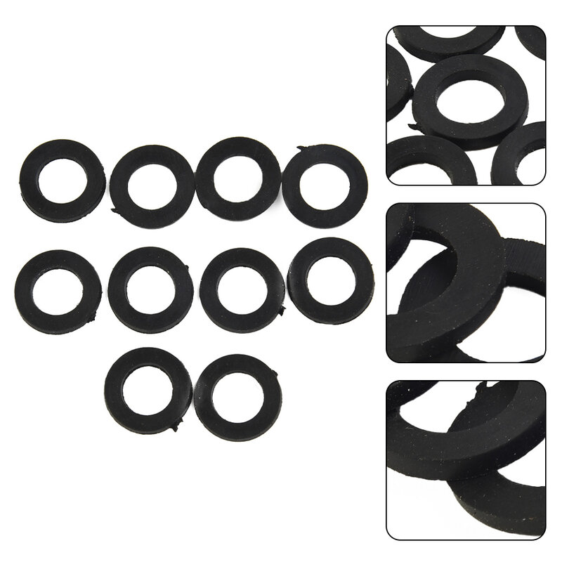 10 Pcs Hose To Quick Detach O Ring Seals Plastic For Replacement Pressure Washer Brand New High Quality Outdoor Power Equipment