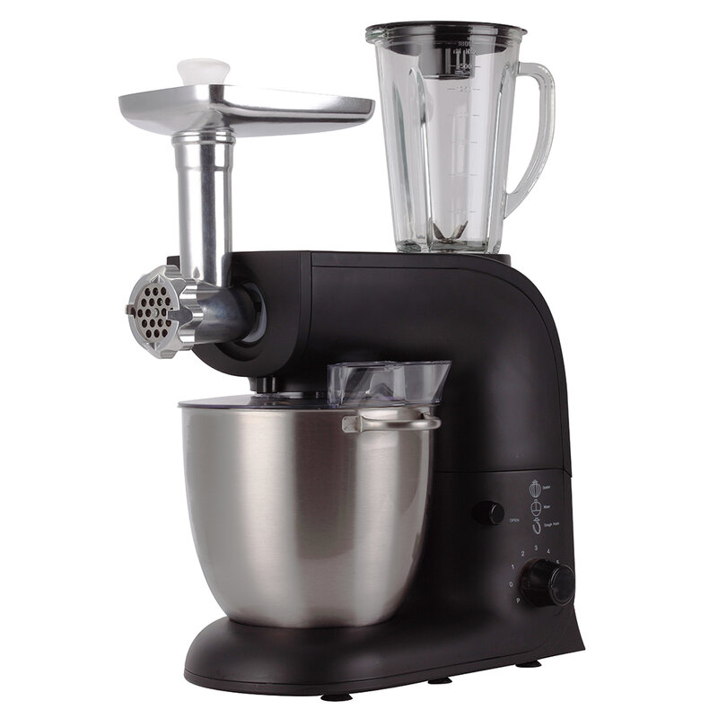 Commercial 3 in 1 Food Processor Cake 7L Electrical Stand Spiral Bread Dough Mixer 808