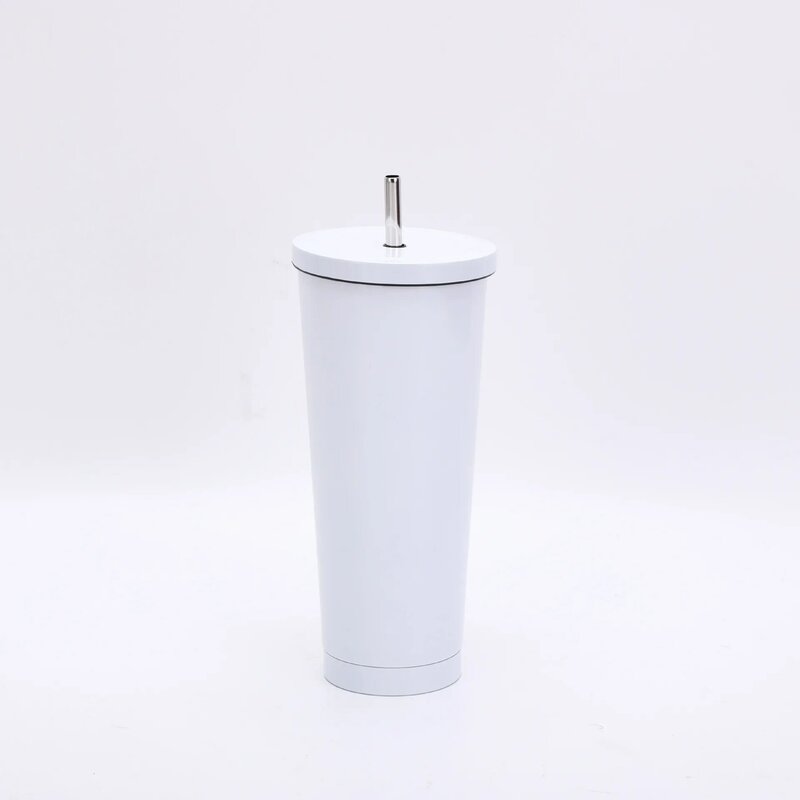 304 Stainless Steel Insulated Cup With High Aesthetic Value Desktop Straw Cup Student Couple Gift Cup