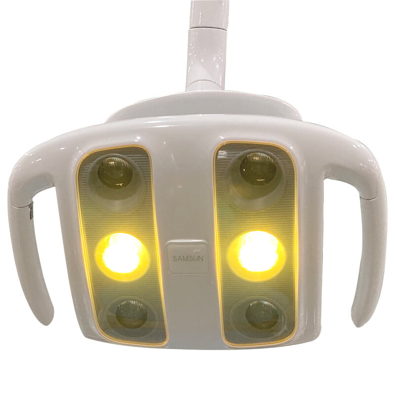 Светодиодная Стоматологическая лампа для операций с 6 чипами, интраоральный хирургический светильник с теневым затемнением, индукционный светильник для стоматологического кресла