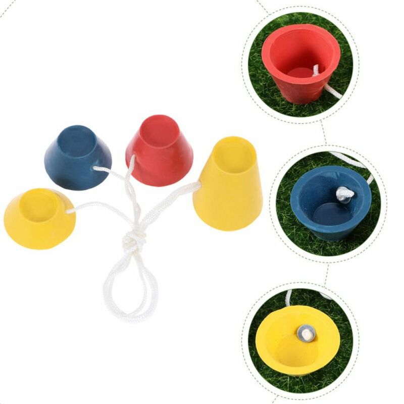 New Sports Golf Rubber Tees Winter Tee Set 33mm Golf Training Kits Hot golf tee with rope for golfer gift 4pcs/set