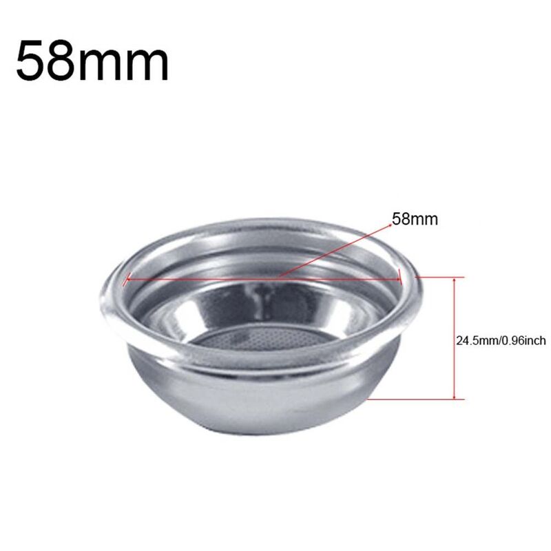 Steel Portable Home Generic Coffee Filter Bowl Coffee Machine Accessories Coffee Machine Powder Trough Filter Basket