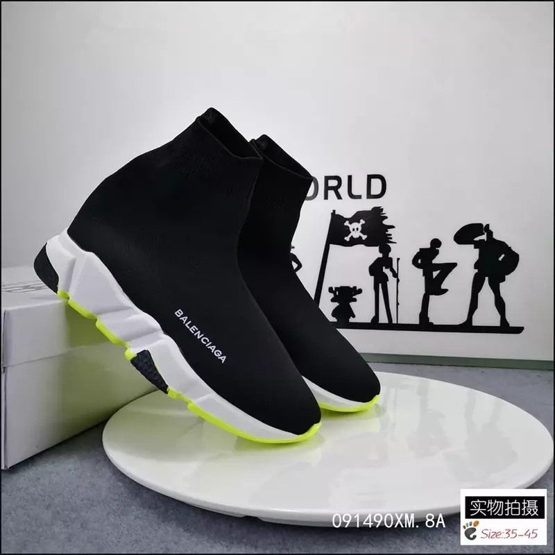 2024 Luxury Brand Designer Retro calzini Casual scarpe Speed Trainer Sneaker High Platform uomo donna scarpe sportive traspiranti