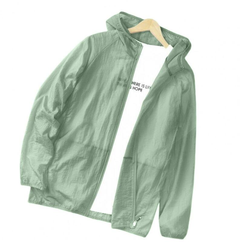 Kurtki męskie kurtka przeciwsłoneczna kurtka przeciwsłoneczna letnia odzież wierzchnia płaszcz rowerowy Jaqueta Masculina