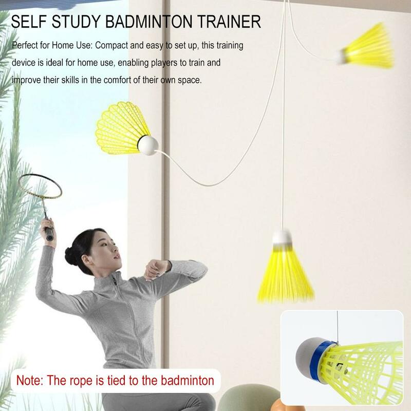 Tenisówki do badmintona rozciągają profesjonalną maszynę do badmintona Robot rakieta Sport treningowy samodzielnej praktyki akcesoria treningowe
